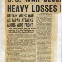 U.S. War Declared