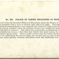 305: Palace of Varied Industries at Night