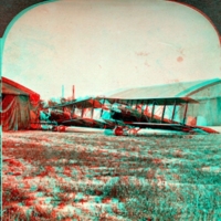 U. S. observation airplane on West Front