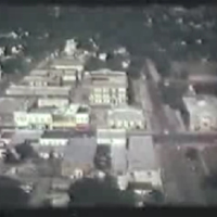 Aerial and ground views of Newton